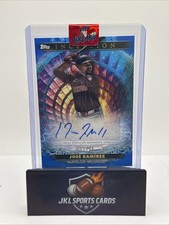 2024 Topps Inception Jose Rameriz Blue Auto /25!