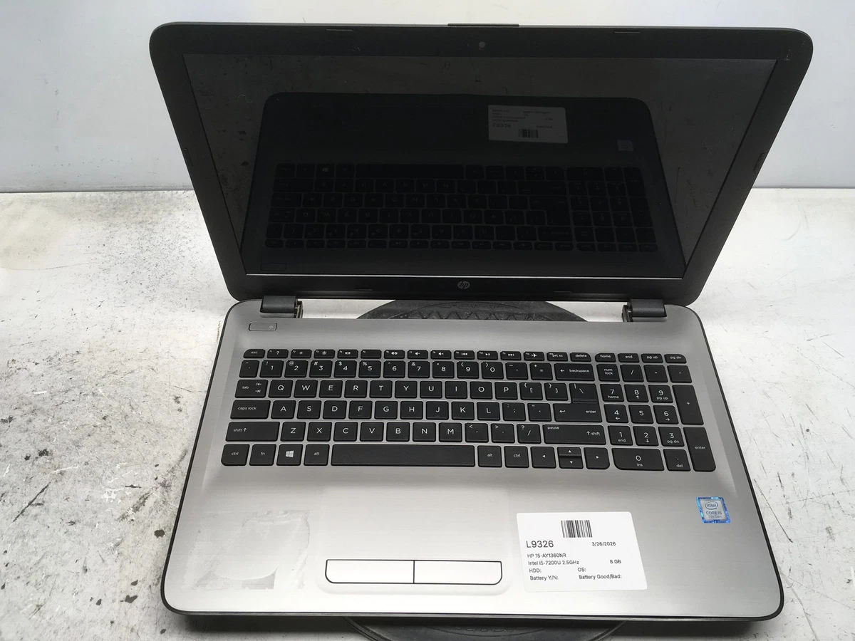 HP Intel Core i5 7th Gen. PC Laptops & Netbooks 15-15.9 in Screen