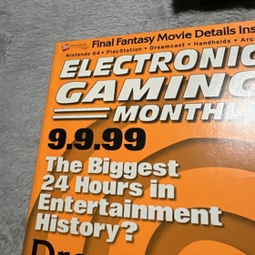Electronic Gaming Monthly Magazine Issue # 122 RARE Copy SEGA Dreamcast 9.9.1999
