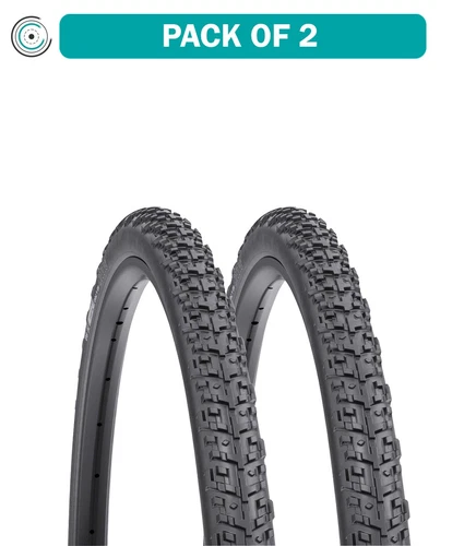 Pack of 2 WTB Nano Tire TCS Tubeless Folding Black Light Fast Rolling