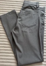 Van Heusen Men’s Tech Slim Fit Gray Mid Rise Pants Size 30 x 32