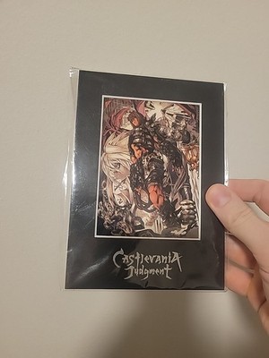 konami Castlevania Judgment Limited Edition Laser Cel