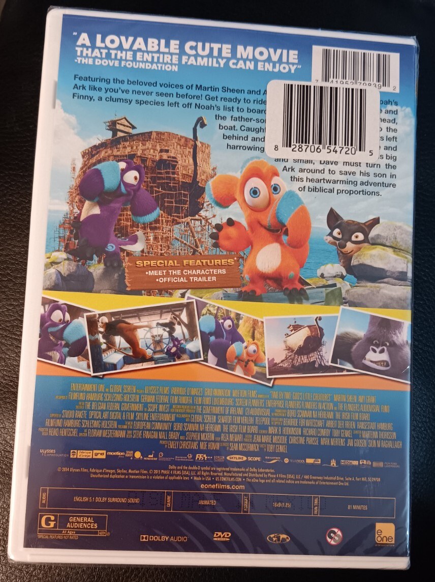 TWO by TWO: GOD'S LITTLE CREATURES (DVD, 2013) Martin Sheen