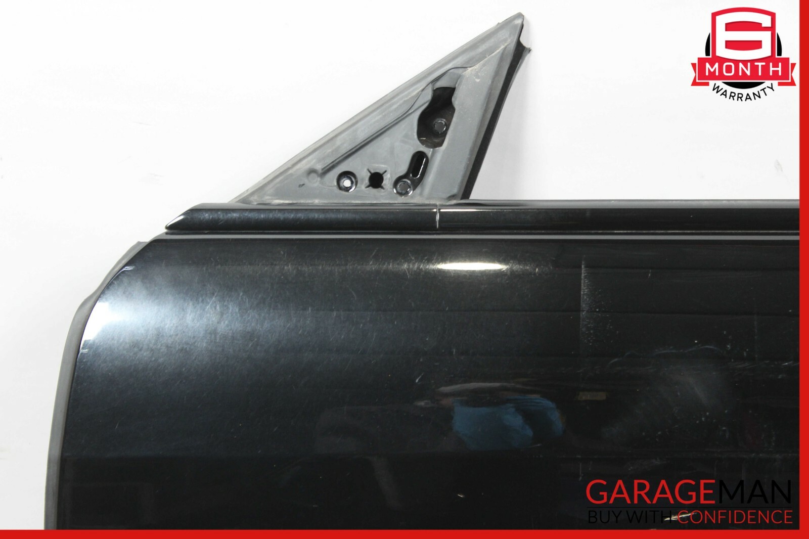 14-17 Maserati Ghibli Front Left Driver Side Exterior Door Shell Panel Black