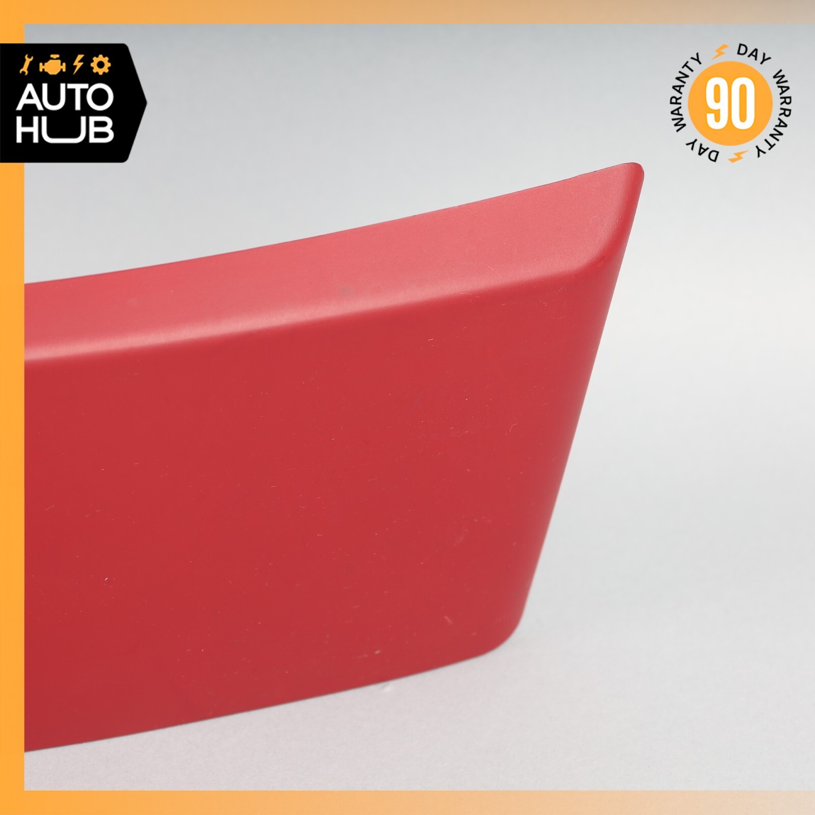 14-20 Maserati Levante S Ghibli Right Side Seat Cover Panel Trim Red OEM 26k