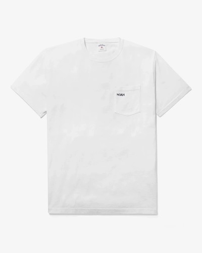 Noah NY popeye pocket core logo white Tee Sz M !!! kith supreme aime leon - Picture 2 of 3