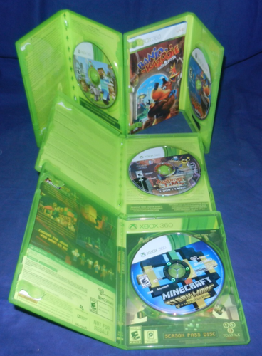 Xbox 360; Banjo-Kazooie Nuts & Bolts, Minecraft, Adventure Time, Minecraft Story - Picture 6 of 6