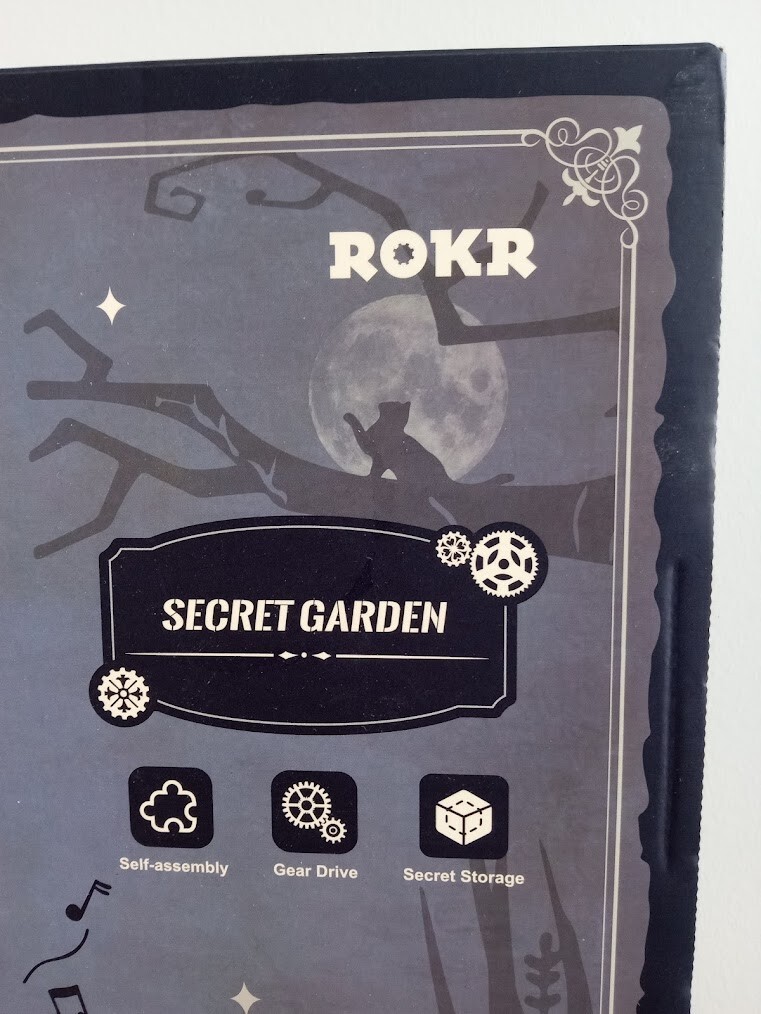 ROKR Mechanical Music Box Secret Garden - Never Built - Missing Piece(s)