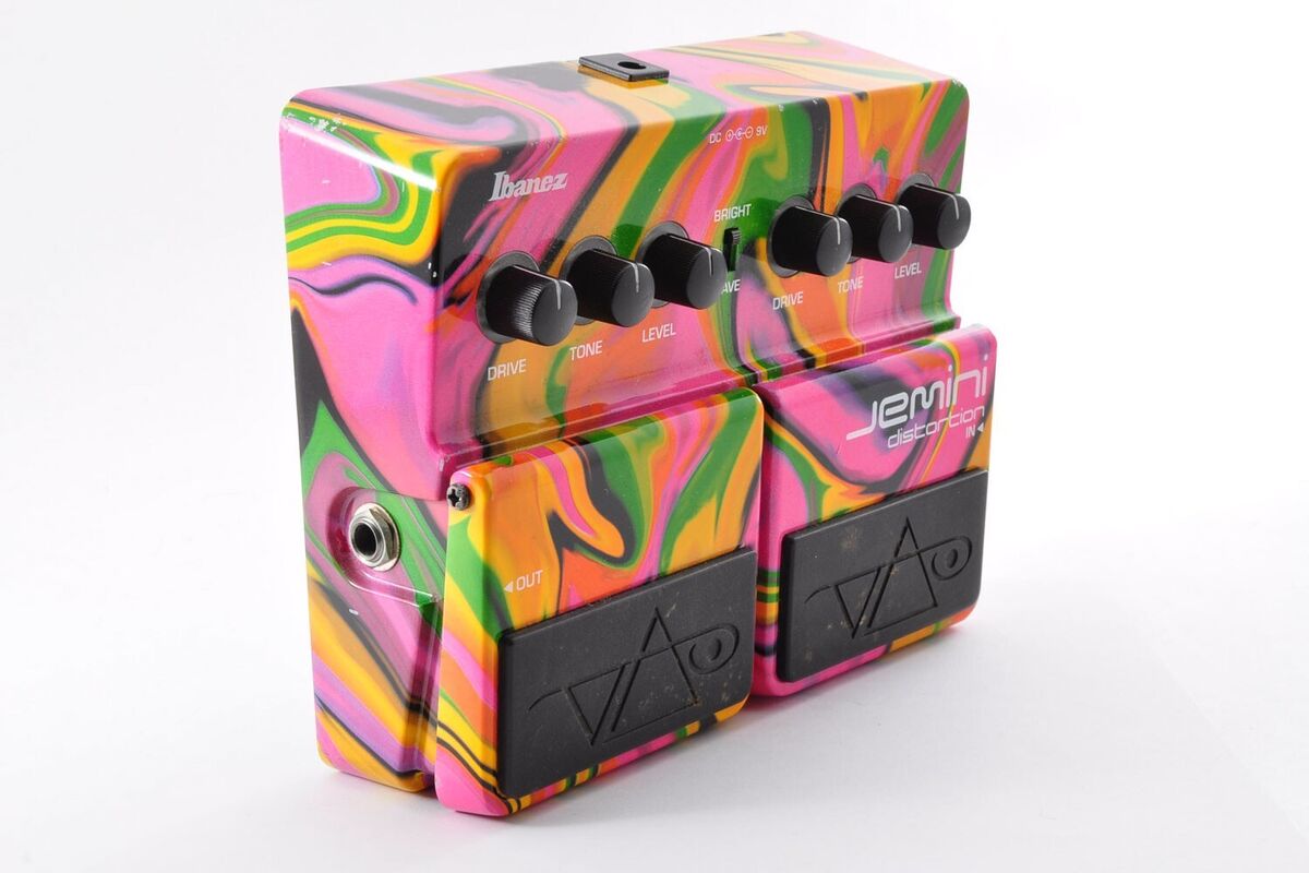 Ibanez Jemini Distortion Steve Vai Model Guitar Effects Ibanez Jemini Distortion Steve Vai Model Guitar Effects