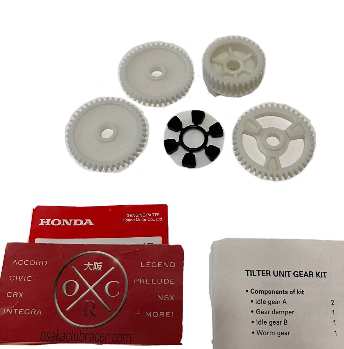 Genuine OEM JDM Honda CR-X del Sol TransTop Roof Gear Set Brand