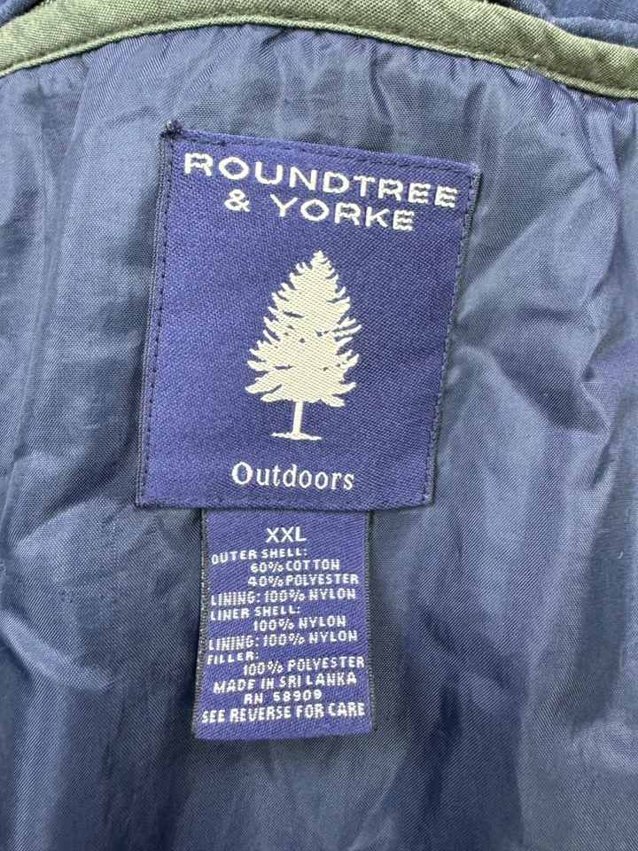 Chaqueta Roundtree & Yorke Hombres 2XL Militar 3 en 1 Tareas Parka Granero Abrigo de Campo De Colección Foto 3 de 4
