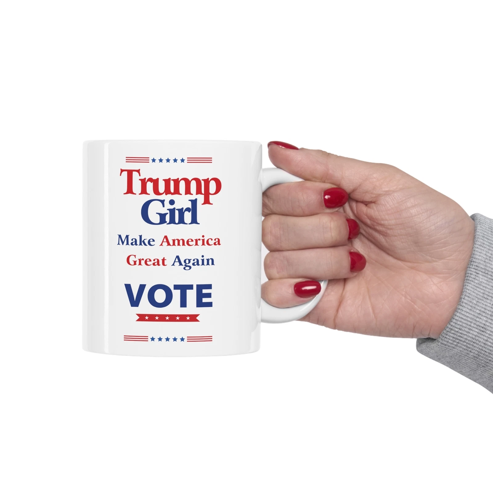 Trump girl Super Cool Coffee Mug Great gift for Women Trump Supporters 2026 Cup