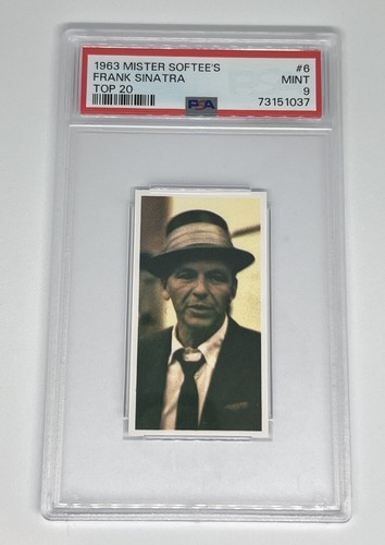 1963 Mister Softee's Top 20 Frank Sinatra PSA 9