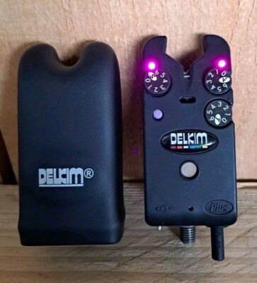 Delkim TXI Plus Bite Alarms - PURPLE / PURPLE - Radio Bite Alarm Carp Fishing