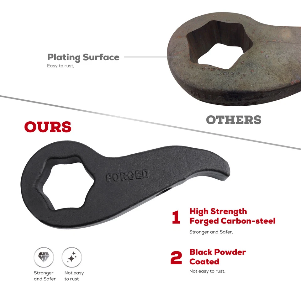 3" Front Lift Kit For 2011-2019 GMC Sierra Chevy Silverado 2500 HD 3500 HD Tool - Image 4 of 4