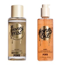Victoria's Secret PINK Honey Body Mist and Body Oil