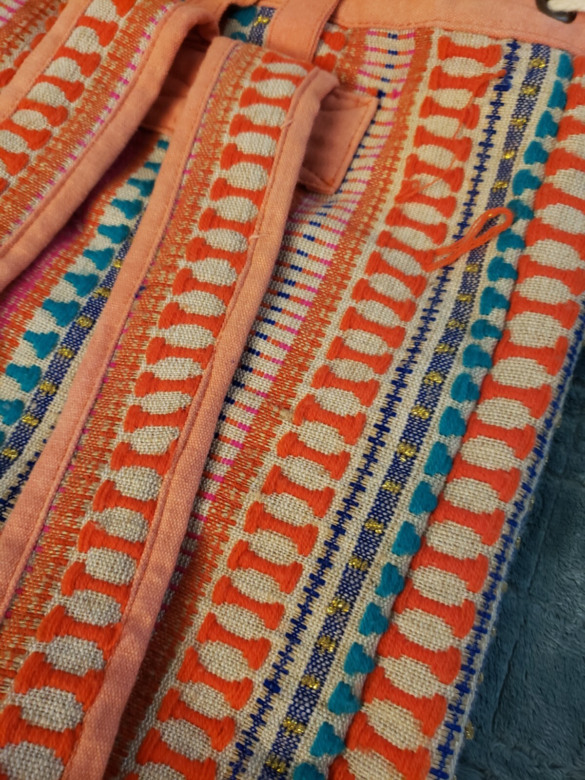 Catori Multicolor Drawstring Backpack - image 4