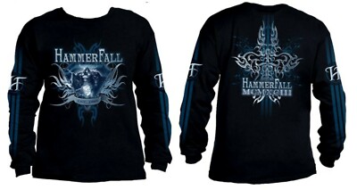 HAMMERFALL cd lgo Threshold EST 1993 MCMXCIII Official LONG SLEEVE SHIRT 3XL oop
