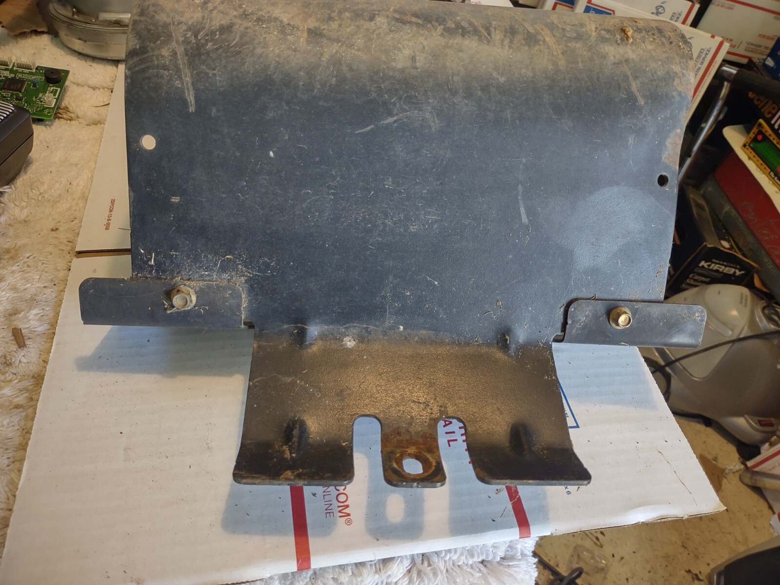 JOHN DEERE Z225 MUFFLER EXHAUST HEAT SHIELD eBay