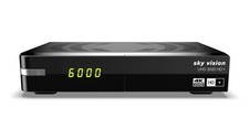 sky vision UHD Sat Receiver 3000 HD+ Gebraucht ill. HD+ 6 Monate Karte