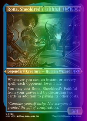 Rona, Sheoldred's Faithful (123/210) MUL LP FOIL