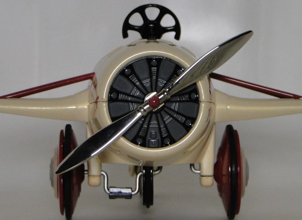 Pedal Car Plane WW2 Metal Ford Aircraft P51 Mustang 1967 "Too Small to Ride-On" - Image 4 of 4