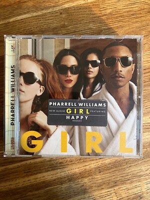 Pharrell Williams - G I R L - 2014 Pop CD Miley Cyrus Justin Timberlake