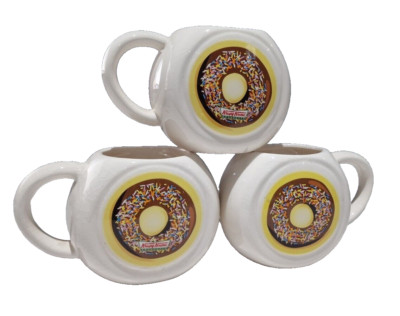 KRISPY KREME DONAUGHTS KAFFEETASSE TASSE 2018 KIMM & MILLER SAMMLERSTÜCK BRANDNEU