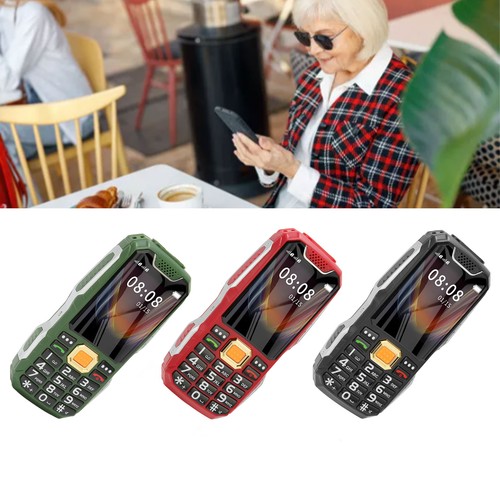 New Big Button 2G Senior Cell Phone Dual SIM Card 2400mah Unlocked Cell Phone Fo - Picture 10 of 30