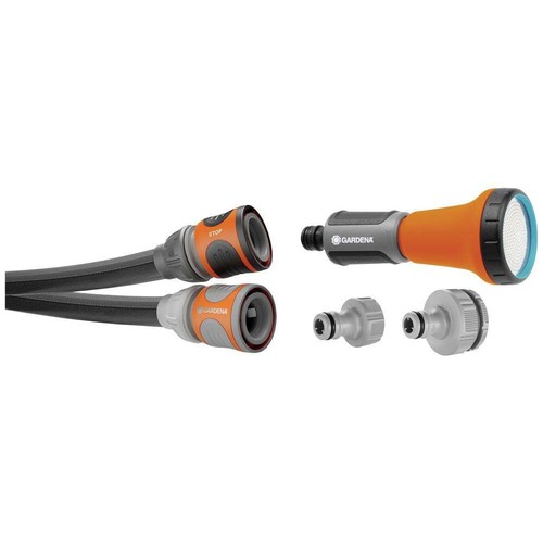 Tuyau D'Arrosage TOOLCRAFT 20 Mètres - Diamètre 19 Mm (3/4") - Noir - 1 Pièce
