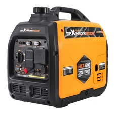 Gas Powered Inverter Generator 3800W Peak 47lbs Great for Home Backup Worksites