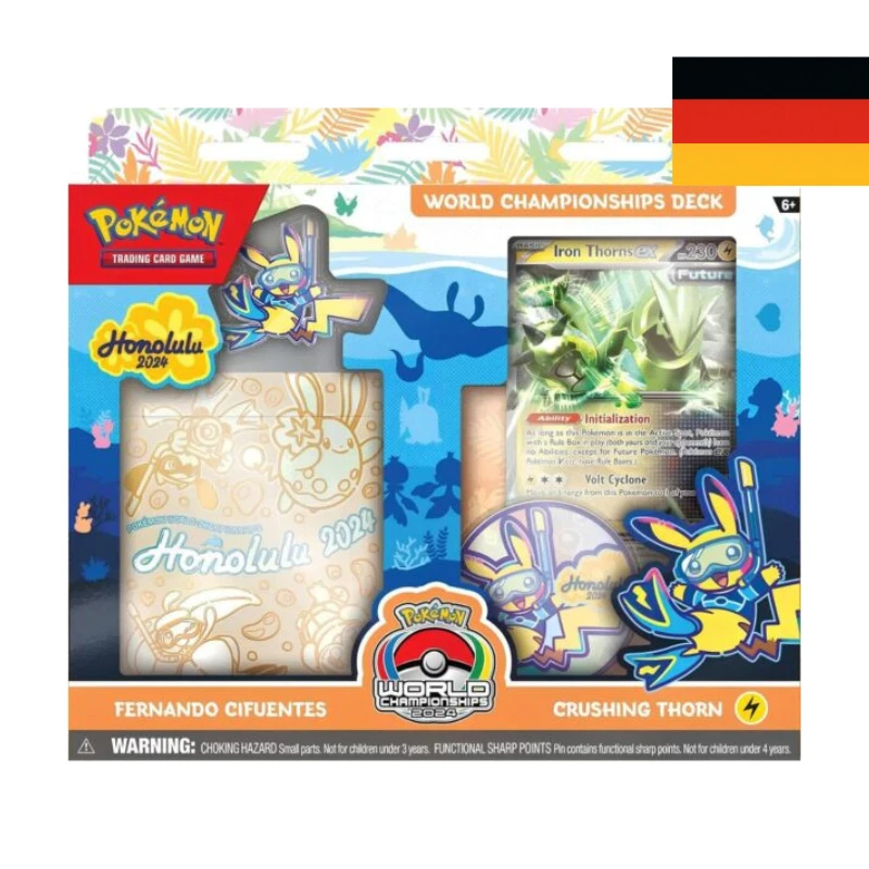 Pokemon 2024 World Championship Deck Fernando Cifuentes - DEUTSCH - NEU & OVP!