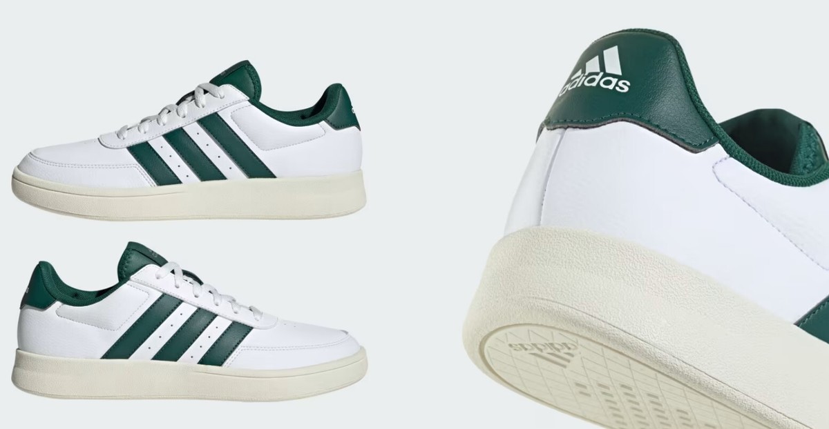 adidas Originals BREAKNET 2.0 OG MEN'S SHOES JI4852 Cloud white