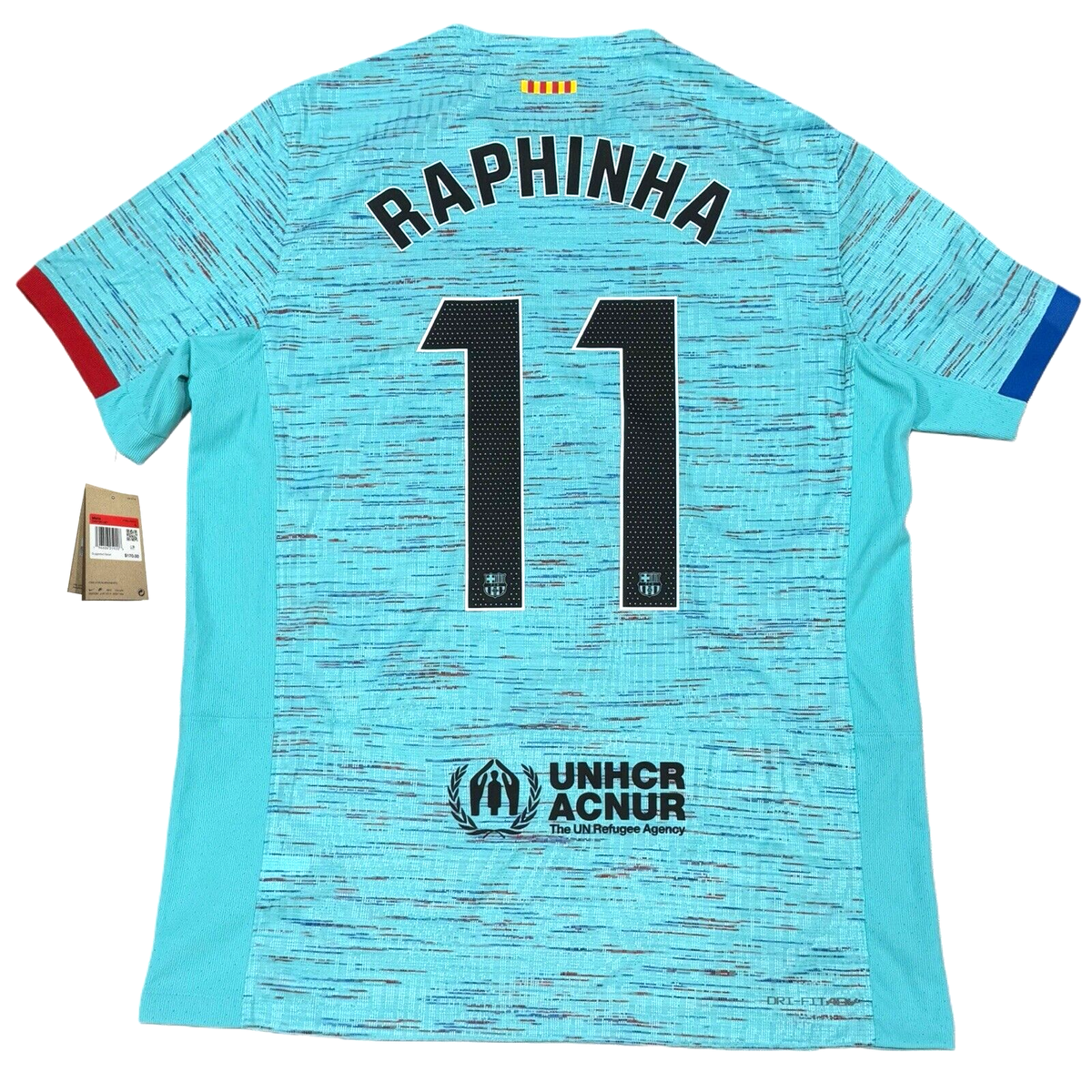 2023/24 Barcelona Authentic Third Jersey #11 Raphinha Large 2023/24 Barcelona Authentic Third Jersey #11 Raphinha Large