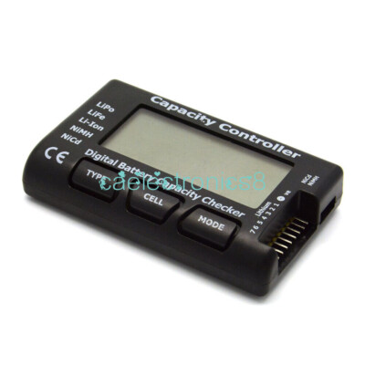 RC CellMeter-7 Digital Battery Capacity Checker For LiFe LiPo Li-ion Nicd NiMH