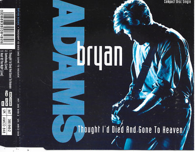 BRYAN ADAMS - Thought I'd Died And Gone To Heaven CDM 3TR 1992 (A&M) Europe