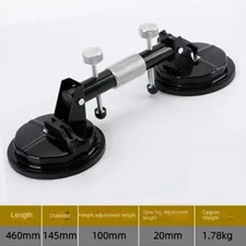 2 Pack 6" Adjustable Vacuum Suction Cups Heavy Duty Industrial Tile Suction Cup