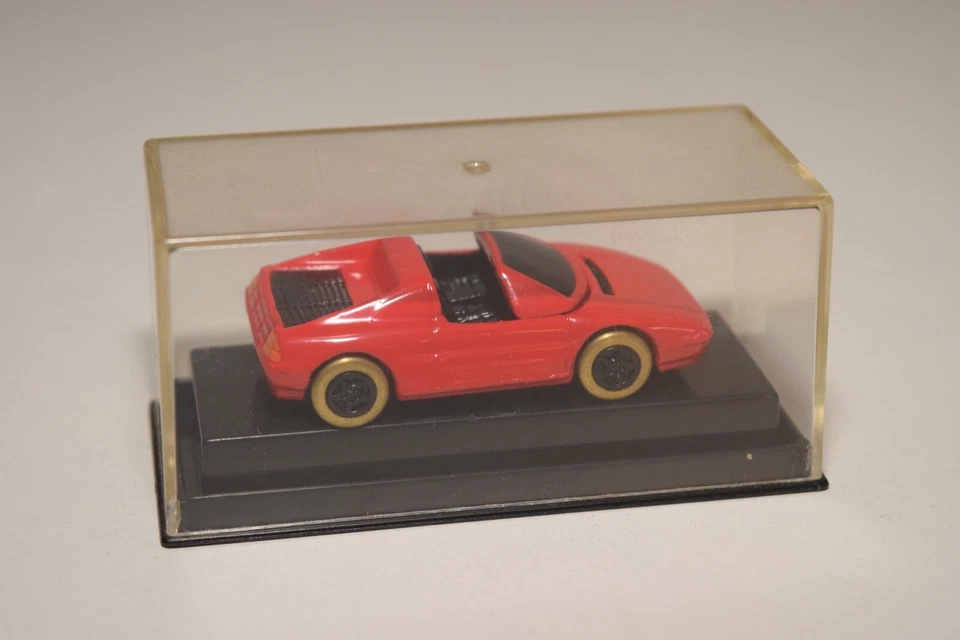 V 1:87 HEINRICH BAUER FERRARI F355 F 355 ROUGE COMME NEUF EN BOITE RARE !!! - Photo 4/4