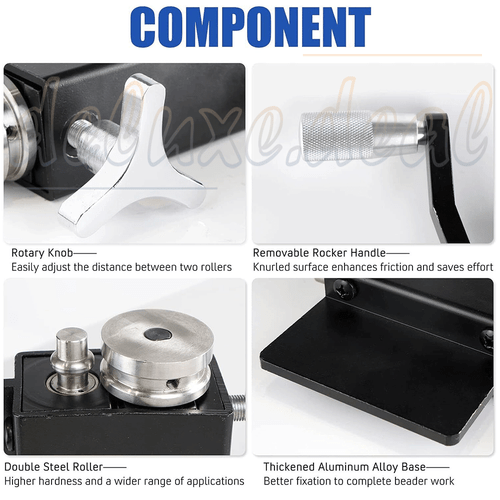 5/8" Tube Pipe Tubing Beader Tool Bead Roller Intake and Intercooler Piping Fits - Picture 8 of 12