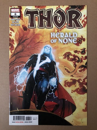 Thor #6 (2020) 1st Print Donny Cates Black Gauntlet Infinity Stone Thanos - NM!!