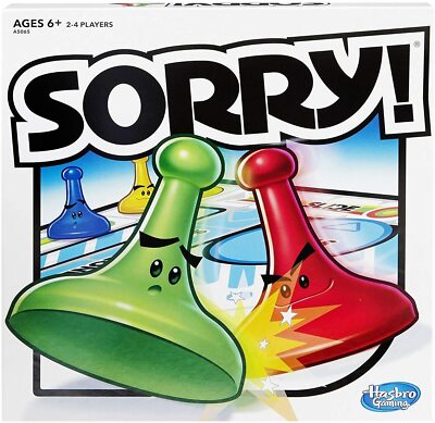 Hasbro Gaming, Sorry! Classic Board Game (Brand New)
