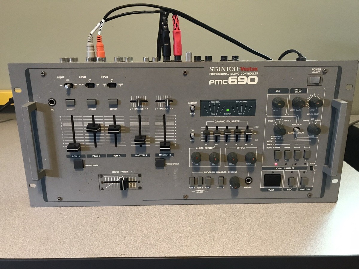 VESTAX PMC-20SL PMC20SL PMC690 Dj Krush Mixer | eBay