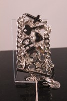 Bcbgeneration Bracelet Chain Charm Friendship Peace Cross Hearts Silver Bcbg Bcbgeneration Bracelet Chain Charm Friendship Peace Cross Hearts Silver Bcbg