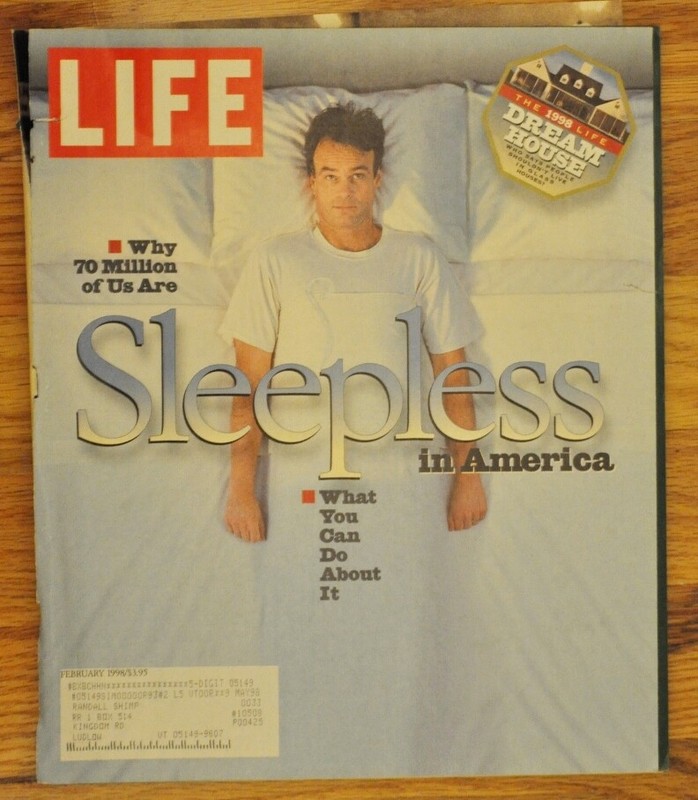  Life Magazine February 1998 Sleepless in America