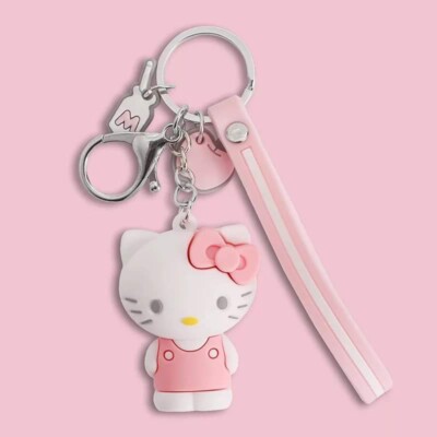 HELLO KITTY + sanrio character key chain set (5pcs) US Seller