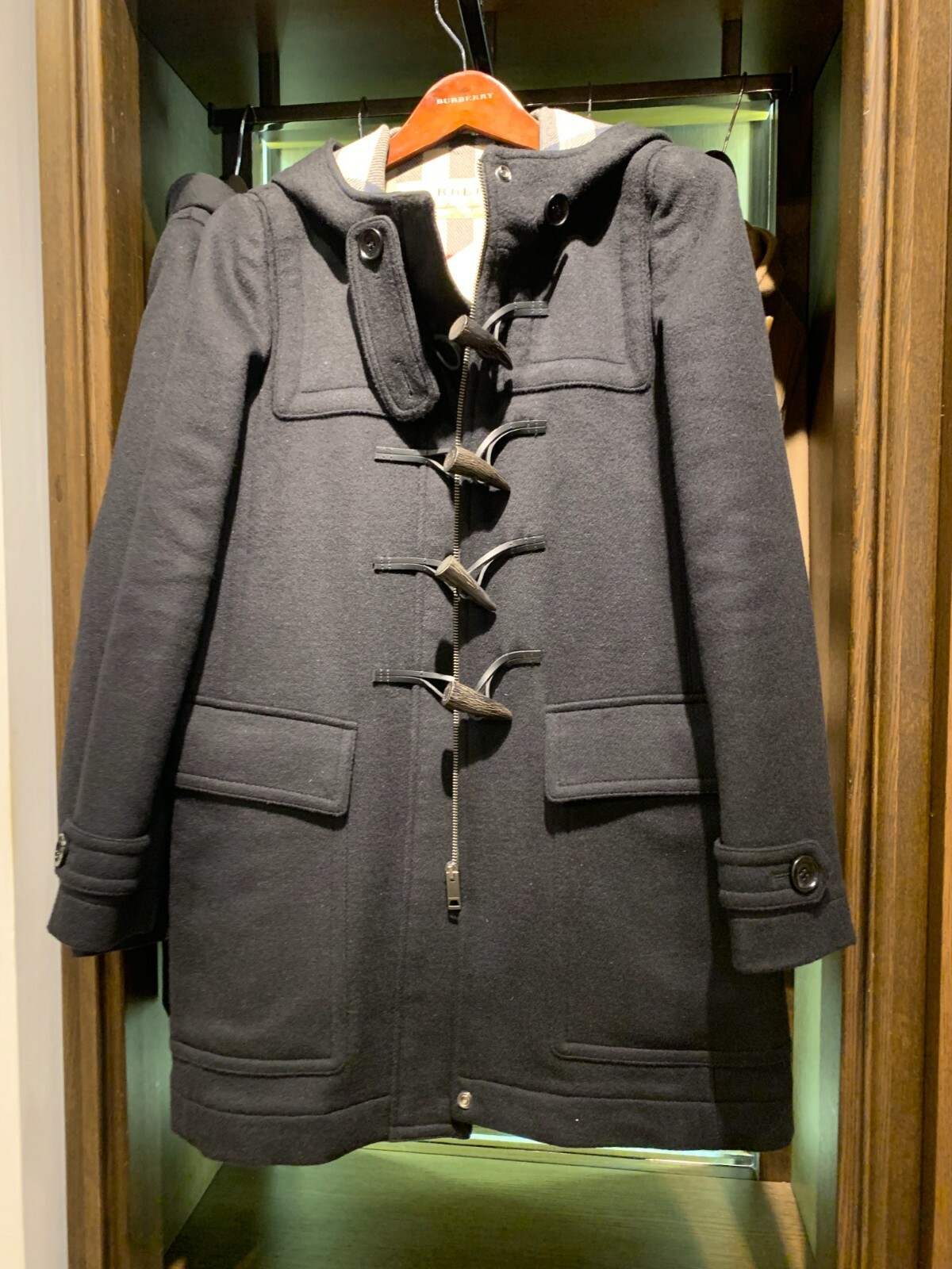 NWT Burberry Women's Mersey Duffle Coat 