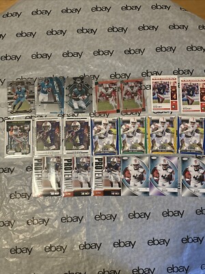 Tank Bigsby - 20 - Rookie Cards- Football Card Lot - Auburn/ JAGS