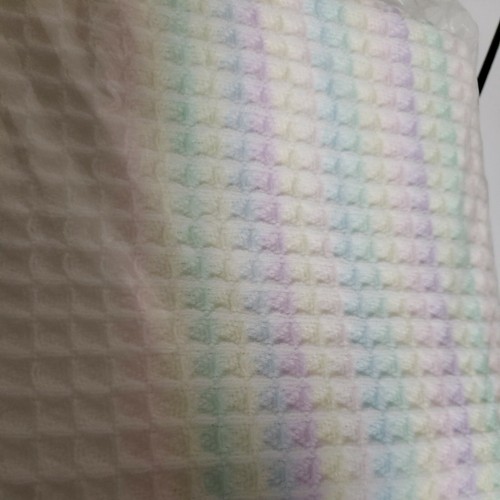BABY CREST, Baby WAFFLE Blanket NWT 100% Acrylic Vintage & Original NIP - Picture 8 of 8
