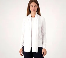 Attitudes By Renee Sweater & Scarf Set Size L Snow Queen A557140 NWT