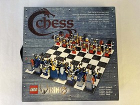 LEGO Vikings Chess Set #7019 Complete with Minifigures, Board & Box